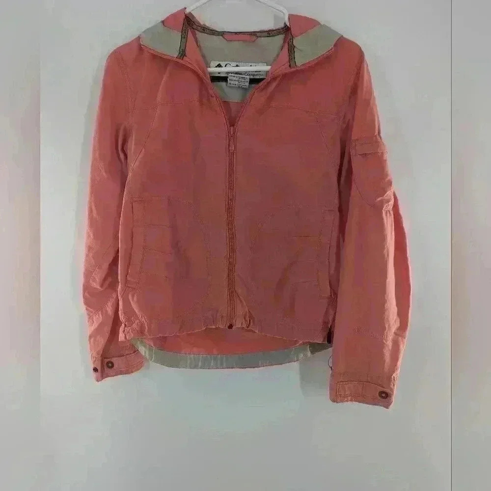Columbia Sportswear Women's Size XS Salom Color Hooded Raincoat